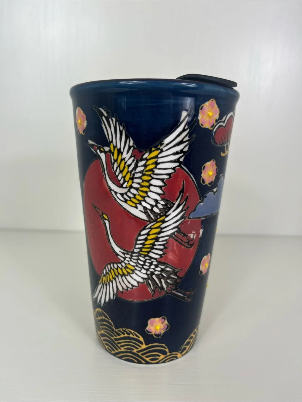 12 Oz. Double Wall Ceramic Tumbler Mug